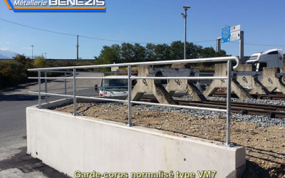 Garde-corps SNCF type VM7
